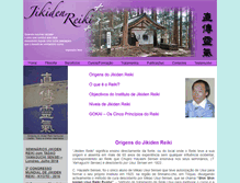 Tablet Screenshot of jikidenreikijapao.com